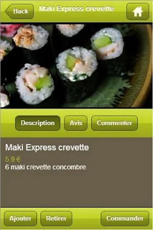 Esprit Sushi Gare de Lyon Screenshot 2