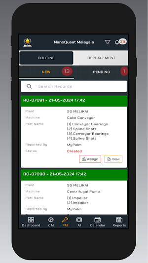 MyPalm Maintenance Screenshot 3