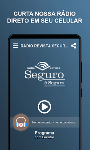 Rádio Revista Seguro é Seguro Screenshot 0