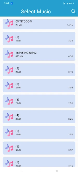 Mp3 Cutter and Ringtone Maker Screenshot 1