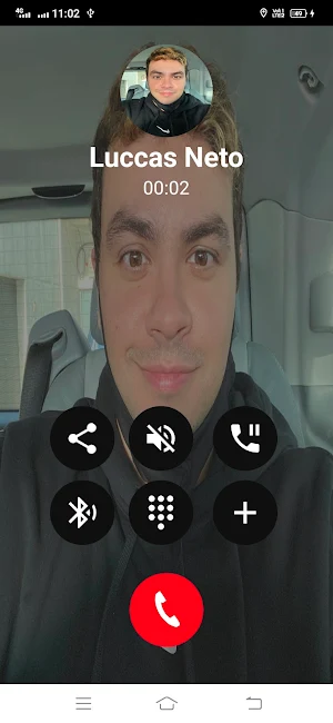 Luccas Neto video call & chat Screenshot 3