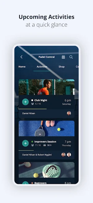 Racket iQ - US Screenshot 1
