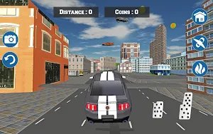 Futuristic Real Flying Car 3D Screenshot 3