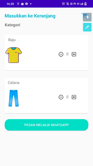 TelkomLaundry Screenshot 2