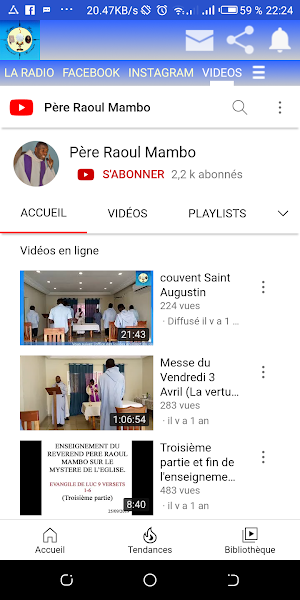 RADIO REGINA PACIS Screenshot 2