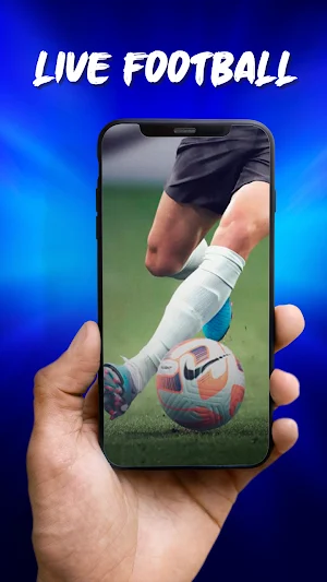 Football Live TV App Screenshot 1