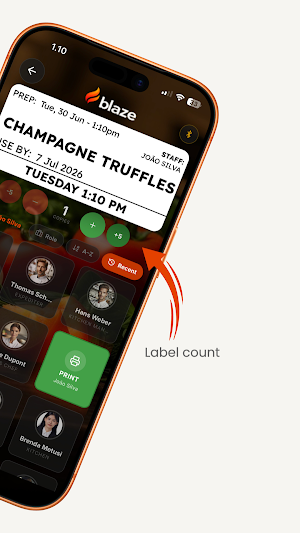 Blaze Labels Screenshot 1