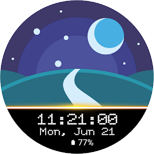 Watch Face Village Wear Os Screenshot 3