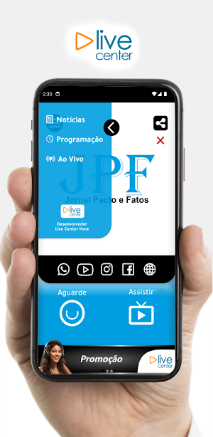 Rádio Jornal Pacto e Fatos Screenshot 1