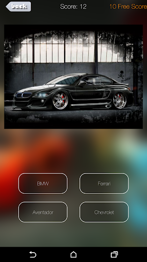Cars Quiz - Guess Correct Car Screenshot 3