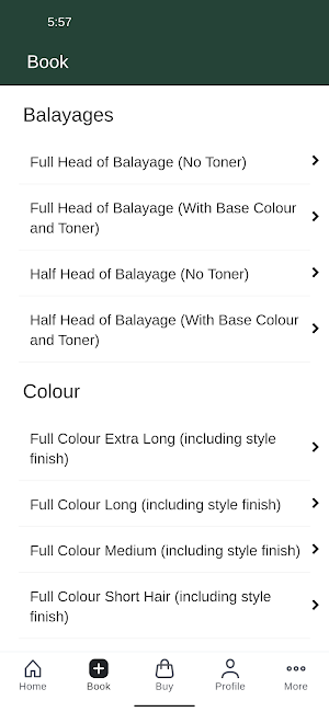 Mylk Hair Lounge Screenshot 1