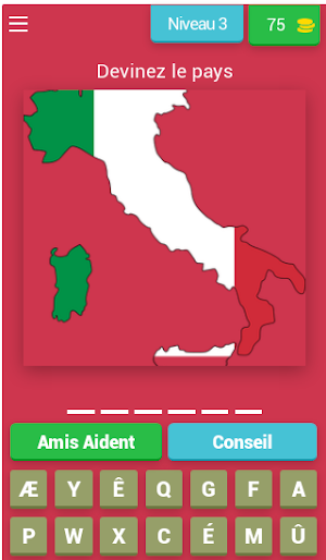 Devinez le pays sur la carte Screenshot 3