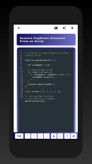 JavaScript Compiler - Compile JS Programs for Free Screenshot 2