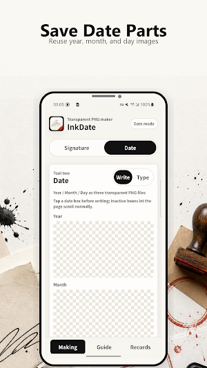 InkDate Screenshot 3