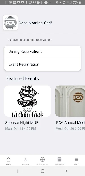 Petroleum Club of Anchorage Screenshot 1