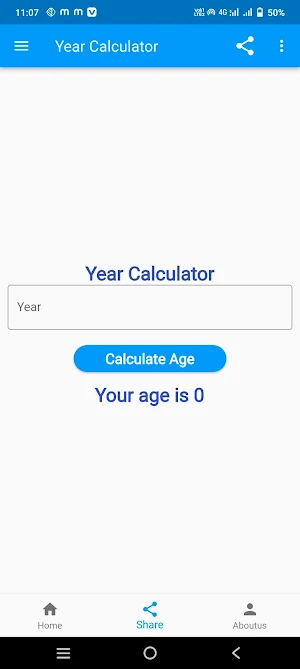 Year Calculator Screenshot 0