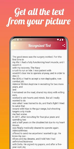 Text Scanner - OCR Screenshot 2