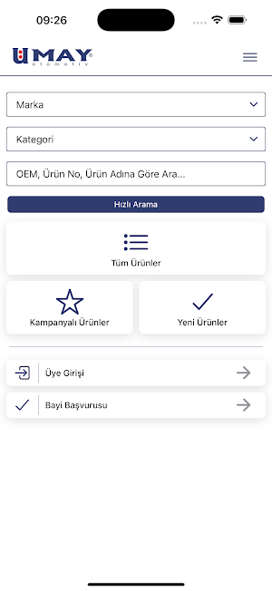 Umay Otomotiv Screenshot 0