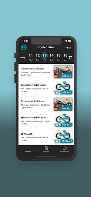 Cyclehouse Fitness Screenshot 1