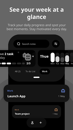 Daily Notes & Objetivos Screenshot 2