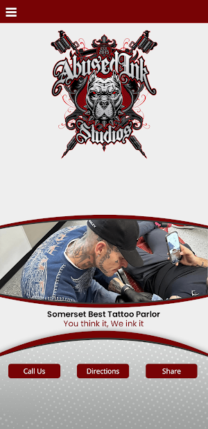 Abused Ink Tattoo Studio Screenshot 0