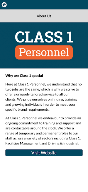 Class 1 Personnel Screenshot 2