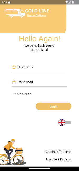 Goldline Delivery Services Screenshot 0