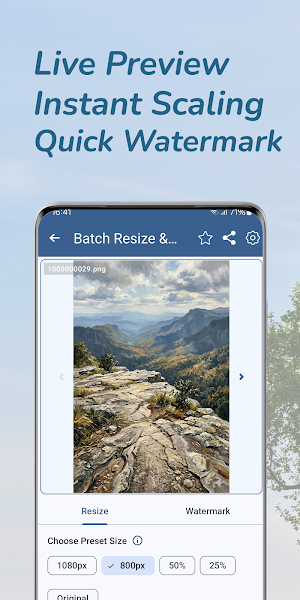 Batch Resize & Watermark Screenshot 1