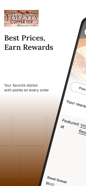 Vincent's Coppertop Restaurant Screenshot 0