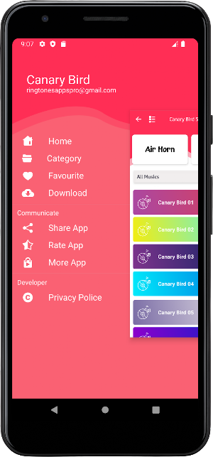 Canary Bird Sounds Screenshot 2