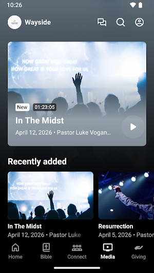 Wayside Community Church Screenshot 2