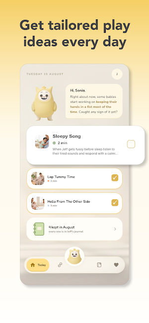Emomo: Baby Milestone Tracker Screenshot 1