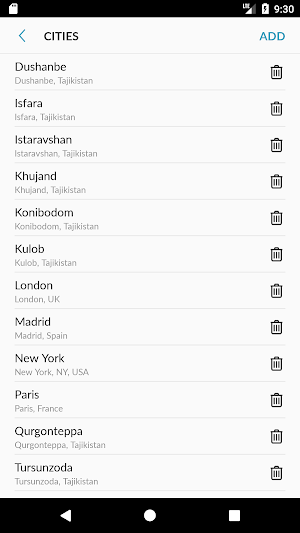 Tajikistan Weather Screenshot 3