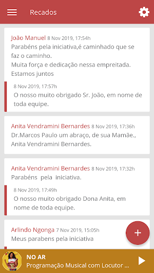 Rádio Interna Alimenta Angola Screenshot 3