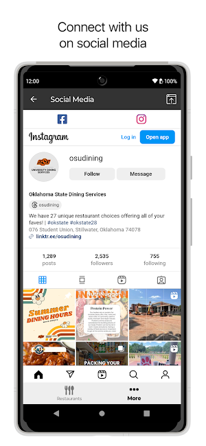 OKState Dining Services Screenshot 3