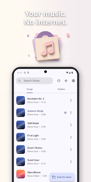 FLAC Player Offline: Gapless Screenshot 0