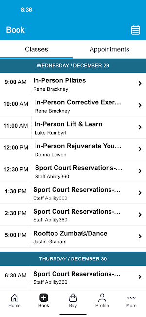 Ability360 Sports & Fitness Screenshot 1