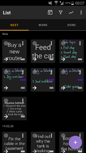Sketch task board Screenshot 0