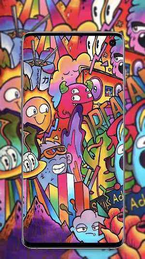 Doodle Art Wallpaper Screenshot 2