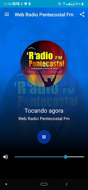 Web Radio Pentecostal Fm Screenshot 0