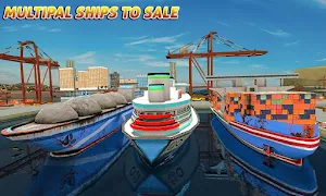 Cargo Ship Simulator City Cargo Transport Game 3D Screenshot 1