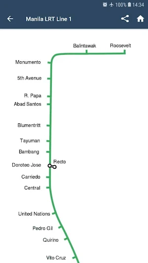 Manila MRT, LRT (Offline) Screenshot 3