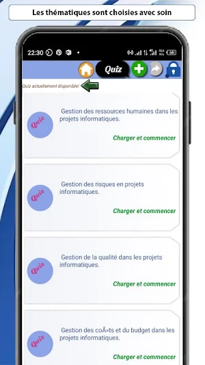 Quiz -  Gestion de projet info Screenshot 3