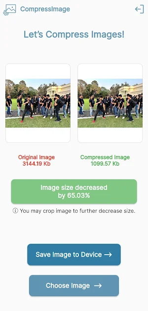 INDIAN Simple Image Compressor Screenshot 2
