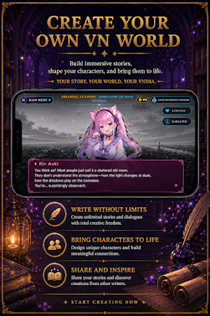 VNIMA – AI Visual Novel Maker Screenshot 3