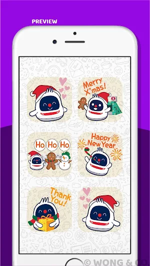 Christmas Blessing Stickers Screenshot 0