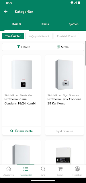 Uygun Kombi Klima Screenshot 2