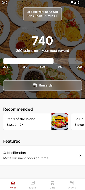 Le Boulevard Bar & Grill Screenshot 0