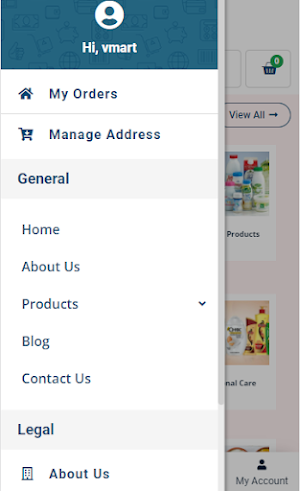 Vmartdailyneeds - Online Grocery Shopping Screenshot 0