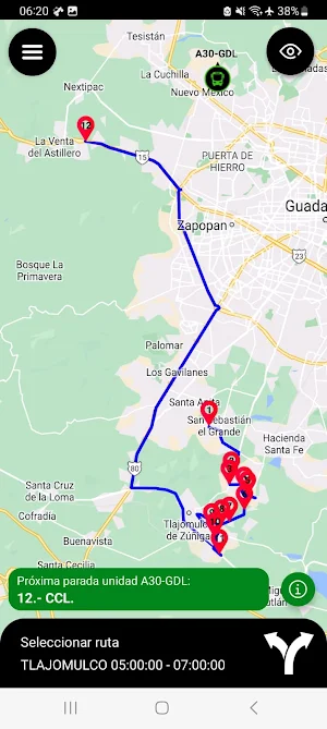 Rutas Busmen Screenshot 1